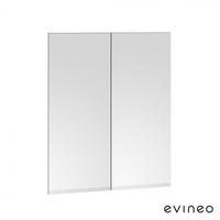 Evineo ineo Spiegelfront-Set für Spiegelschrank mit 2 Türen, 4064583001928