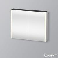 Duravit XSquare Spiegelschrank mit LED-Beleuchtung und 2 Türen, XS7113007070000