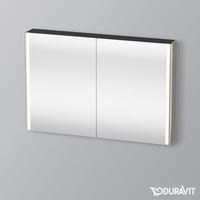 Duravit XSquare Spiegelschrank mit LED-Beleuchtung und 2 Türen, XS7114092920000