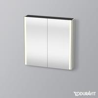 Duravit XSquare Spiegelschrank mit LED-Beleuchtung und 2 Türen, XS7112060600000