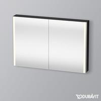 Duravit XSquare Spiegelschrank mit LED-Beleuchtung und 2 Türen, XS7114040400000