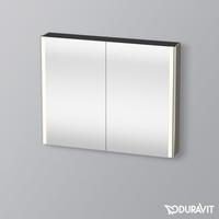 Duravit xSquare Spiegelschrank XS7113 1000 x 156mm Flannel Grey Hochglanz Lack (XS7113089890000)
