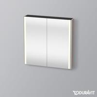Duravit XSquare Spiegelschrank mit LED-Beleuchtung und 2 Türen, XS7112043430000