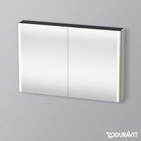 Duravit xSquare Spiegelschrank XS7114 1200 x 156mm Betongrau matt (XS7114007070000)