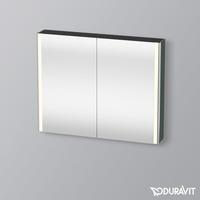 Duravit XSquare Spiegelschrank mit LED-Beleuchtung und 2 Türen, XS7113038380000