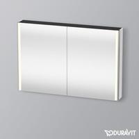 Duravit XSquare Spiegelschrank mit LED-Beleuchtung und 2 Türen, XS7114085850000