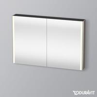 Duravit XSquare Spiegelschrank mit LED-Beleuchtung und 2 Türen, XS7114090900000