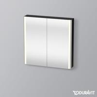 Duravit XSquare Spiegelschrank mit LED-Beleuchtung und 2 Türen, XS7112040400000