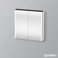 Duravit XSquare Spiegelschrank mit LED-Beleuchtung und 2 Türen, XS7112018180000