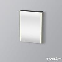Duravit xSquare Spiegelschrank XS7111 600 x 156mm steingrau seidenmatt (XS7111L92920000)