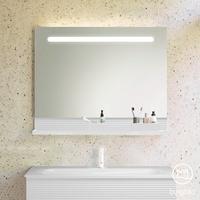 Burgbad Fiumo Leuchtspiegel mit horizontaler LED-Beleuchtung, SFXU100F3956