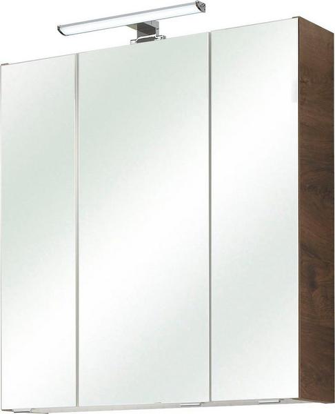 PELIPAL Spiegelschrank Quickset Breite 65 cm, 3-türig, LED-Beleuchtung,  Schalter-/Steckdosenbox, Türdämpfer beige Test TOP Angebote ab 179,34 €  (August 2023)