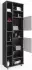Vicco Badmöbel Set ILIAS Bad Spiegel Unterschrank Badschrank Hochschrank Spiegelschrank Weiß Anthrazit