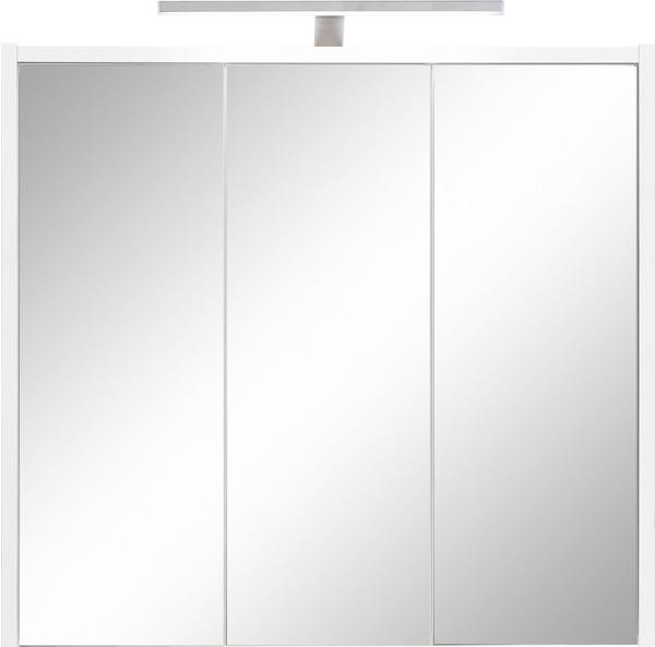 MY HOME Spiegelschrank Lynn Breite 65 cm weiß