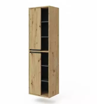 Vicco Badschrank Viola Eiche Hängeschrank 2 Türen Badmöbel Badregal