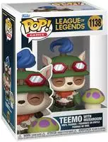 Funko! 86113, Funko! Funko! - Funko POP Vinyl LoL Teemo w/Shroom