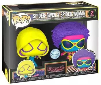 Funko Spider-Man Across the Spider-Verse Spider-Gwen & Spider-Woman Exclusive Multicolor