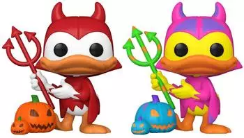 Funko Disney Donald Diablo Blacklight Chase Red