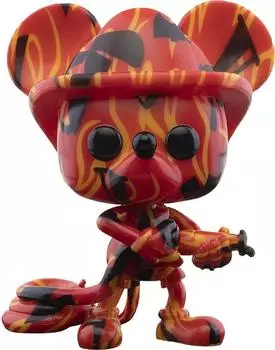 Funko Disney Mickey Firefighter Artist Series Orange Exclusive