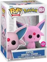 Funko 71800, Figur Pok&eacute;mon - Espeon (Flocked) (Funko POP! Games 884)