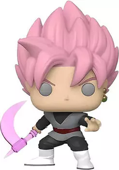 Funko Dragon Ball Super Goku Black Saiyan Ros&eacute; Figure Glows in the Dark Pink