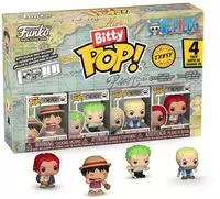 One Piece Luffy Bitty POP! 4PK - Funko Pop - Mehrfarbig - Onesize - 100% PVC