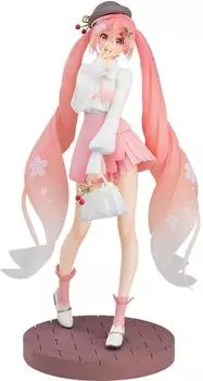 Good Smile Company Character Vocal Series 01: Hatsune Miku Pop Up Parade PVC Statue Sakura Miku: Hanami Outfit Ver. 23 cm