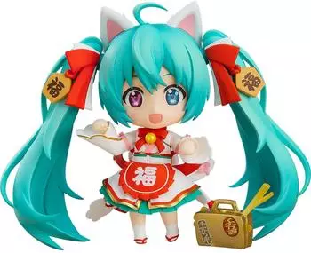 Good Smile Company Character Vocal Series 01 Nendoroid Actionfigur Hatsune Miku: Maneki Miku Ver. 10 cm