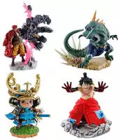 Megahouse LOGBOX RE Birth One Piece WANOKUNI Figur - Petitrama Series Vol.2