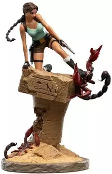 Weta Workshop Tomb Raider Mini Statue Lara Croft: The Ruins of Revelation 21 cm