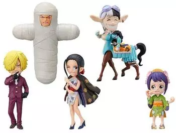 Banpresto One Piece WCF Minifiguren 7 cm Wanokuni Onigashima 5 Display (12)