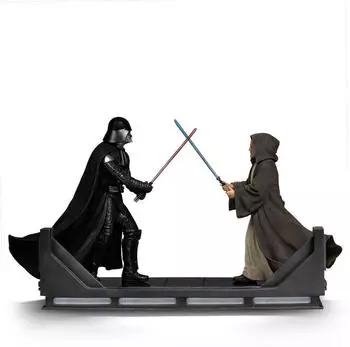 Iron Studios Star Wars Deluxe Art Scale Statue 1/10 Darth Vader Vs Obi-Wan Kenobi (CCXP Exclusive 2025) 24 cm