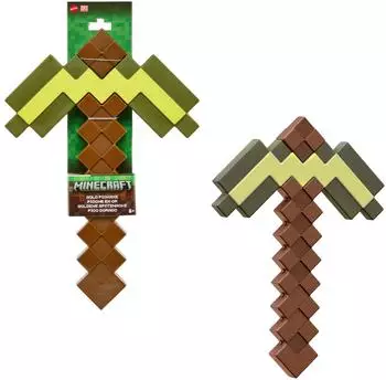 Mattel Minecraft Gold Spitzhackenfigur Braun Braun One Size (JCV18)