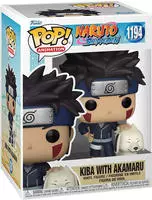 Funko FUKO49804, Funko Pop! Naruto : Kiba with Akamaru (Excl) (FUKO49804) Blau