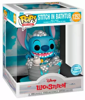 Funko Pop! Deluxe Disney Lilo & Stitch - Stitch in Bathtub (Special Edition)