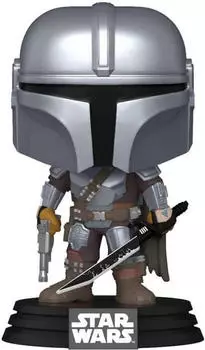 Funko Pop! Star Wars: The Mandalorian - Mandalorian with Darksaber