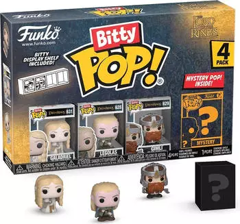 Funko Bitty Pop! The Lord of The Rings 4-Pack Series 2