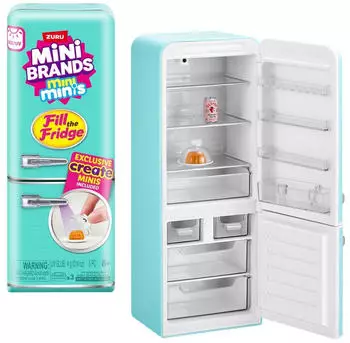 ZURU Mini Brands Fill The Fridge Playset