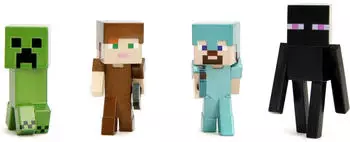 Jada 253260005 Minecraft Figuren 6,5 cm, Welle 3, sortiert