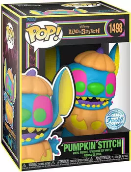 Funko Funko Disney - Lilo & Stitch - Pumpkin Stitch Blacklight Vinyl