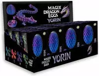 Drachenei "MagiX Dragon Egg YORIN", lila, Drachen 22,5 cm & Ei 8 cm