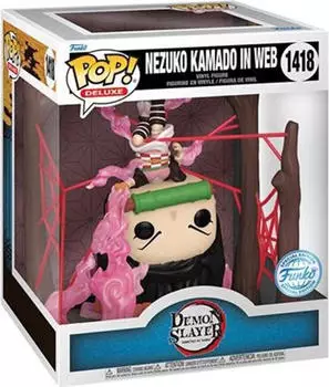 Funko Pop! Deluxe: Demon Slayer - Nezuko Kamado in web N&deg;1418