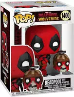 POP - Deadpool & Wolverine - Deadpool + Headpool (Funko Figuren)