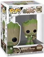 We Are Groot POP! Movies Vinyl Figur Iron Man 9 cm (Funko Figuren)