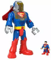 Mattel Actionfigur "Imaginext DC Super Friends Superman Insider im Exo-Anzug"