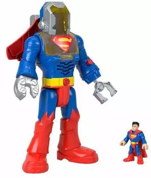 Mattel Imaginext - DC Super Friends Superman Insider im Exo-Anzug (JCT47)