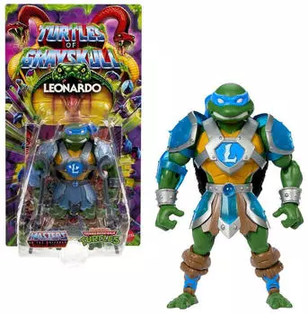 Mattel Masters of the Universe Origins Turtles of Grayskull Leonardo Spielfigur (JBN03)