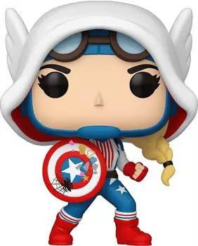 Funko Pop! Marvel - Cap-Gwen N&deg;1486
