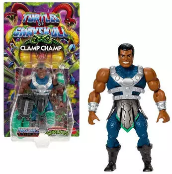 Mattel Masters of the Universe Origins Turtles of Grayskull Clamp Champ Spielfigur (JBN05)