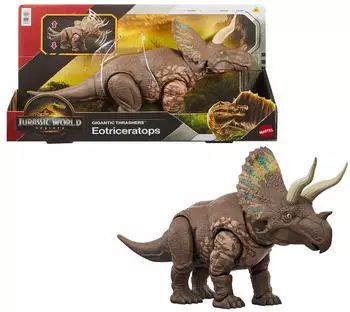 Mattel Jurassic World: Die Wiedergeburt Gigantic Thrashers Eotriceratops JGB93
